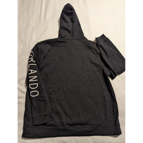 Rainforest Cafe Men Sz 2XL Charcoal Gray Pullover Hoodie - Picture 2 of 3